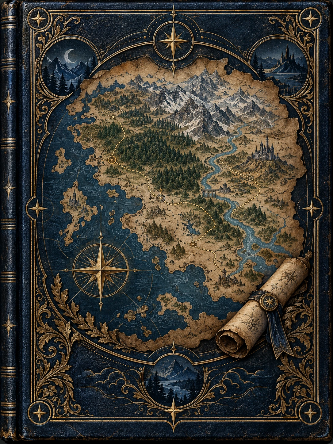 Capa · Mapa e Aventuras