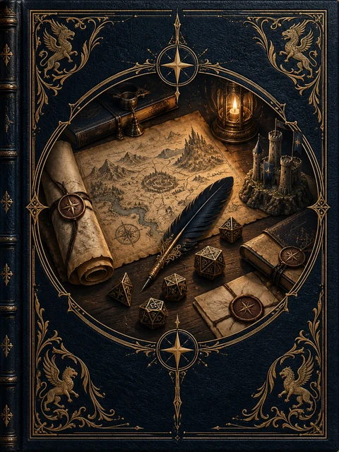 Capa ornamentada do Livro do Mestre